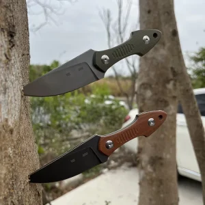 GMF 3 Camping Fishing Knife Outdoor Multi Purpose Hunting Tool Anti Slip Handle Industrial Grade EDC Fixed Knife OEM