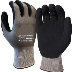 General Purpose Abrasion Proof Oil Resistant Palm Dipped Industrial Safety Supply Export Nitrile Coated Gloves