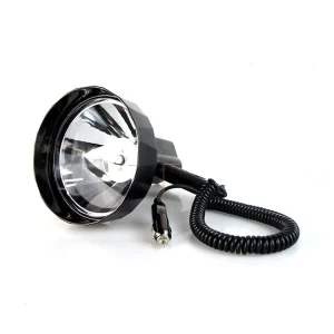 Good Quality 12v 7inch 55W Handheld Hunting Spotlight Xenon Search Light hid for the Hunter