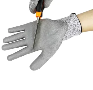 HPPE PU Cut-Resistant Safety Gloves, 22-27 cm, Construction