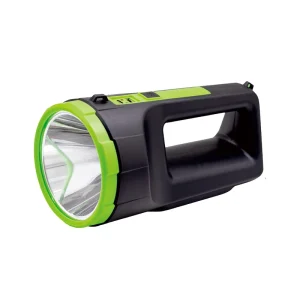 Hand Solar Rechargeable Emergency LED Flashlight Lantern 5W Searchlight IP55 Waterproof 6000K Daylight Portable Outdoor Camping