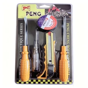 Hand Tools Set F510 Hand Tools Hand Tool Kits Screwdriver Knife Plier Hammer $1 Product Line Hardware and Tools 1$ Series