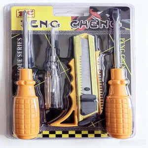 Hand Tools Set F517 Hand Tools Hand Tool Kits Screwdriver Knife Plier Hammer $1 Product Line Hardware and Tools 1$ Series