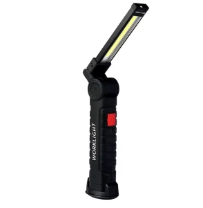 Handheld Maintenance Light Foldable Magnetic Suction COB USB Rechargeable ABS Camping LED Torch Working Lights Flashlights