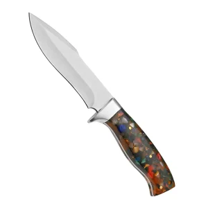 Handmade 420 Stainless Steel Fixed Blade Knife Outdoor Camping Tactical Hunting Knife