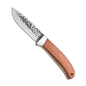 Handmade Rosewood Handle 420 Stainless Steel Blade Hunting Knife Outdoor Camping Survival Tactical Fixed Blade Knife