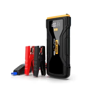 Heavy Duty 12V Auto Emergency Jump Starter 4000A Super Peak Current 24000mAh Multifunctional Dead Battery Rescue Tool