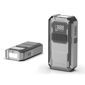 Heavy Duty Jump Starter 12V 24V with Air Compressor 800A Peak for Commercial Vehicles Emergency Kit