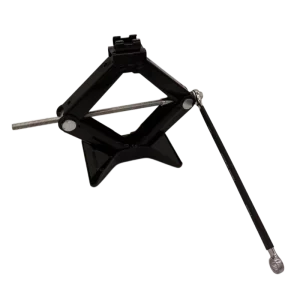 Heavy duty Steel Stable Lifting Scissor Jack 2 T Emergency Tool for Roadside Tire Replacement