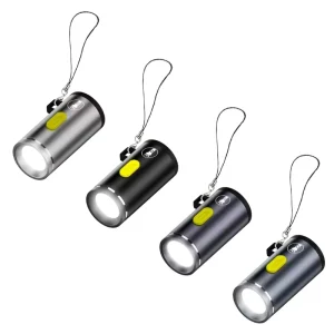 High Brightness LED Mini Flashlight Powered By Type C Connectors Small LED Light LED Torches Perfect For On Travel Use