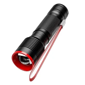 High Brightness P50 Waterproof Aluminum Alloy Flashlight Household Emergency Telescopic Zoom Flashlights Torches