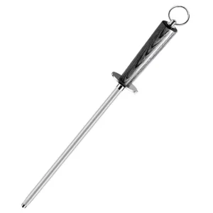 High Carbon Steel Kitchen Accessories Sharp Knives Scissor Chef Knife Stick Sharpener Sharpening Rob with Hanging Hole