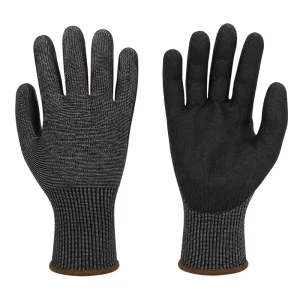 High Grip Sandy Nitrile Dipped Water Resistant Anti Slip Heavy Duty Industrial Labor Protection Work Safety Gloves for Mining