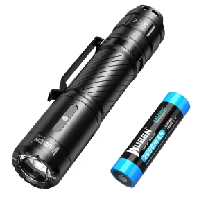 High Lumen Mini Flashlight USB Rechargeable Torch