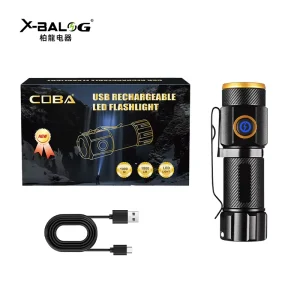 High Lumens Magnetic Flashlight Torch Linternas Outdoor LED Camping Zoomable Aluminum Alloy Body Flashlight