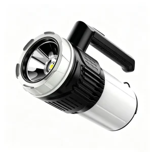 High Power 2400mAh LED Camping Light Portable Handheld Searchlight Hanging Hook Type C Rechargeable Torch Hiking Adventure