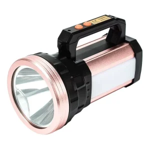 High-Power LED USB Rechargeable ABS Portable Searchlight Mobile Phone Charging Function Large Capacity Super Bright Outdoor