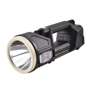 High Power Rechargeable Searchlight Flashlight with Handheld LED Solar Emergency Spotlight W5161-2 for Outdoor