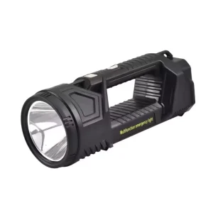 High Power Rechargeable Searchlight Flashlight with Handheld LED Solar Emergency Spotlight W5161-3 for Outdoor