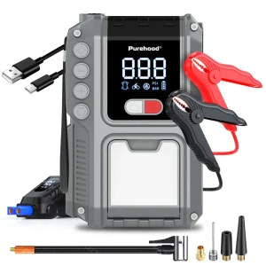 High Power S300 Car Jump Starter 4000A Portable Emergency Car Battery Booster for All Vehicles As Tyre Inflator