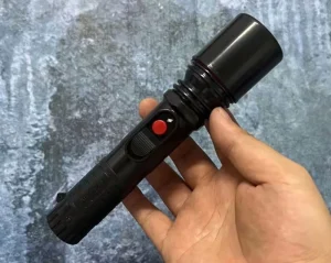 High Power Sabre 105 LED Flashlight, Rechargeable Tactical Light, Handheld Portable Safety Torch, Outdoor Use
