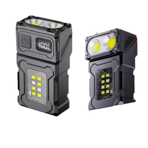High Powerful ABS Lamp Body IP65 Rating COB Work Lights Magnetic Light Clip USB Rechargeable Outdoor Flashlight Led Torch