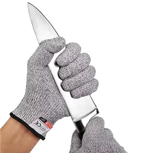 High Quality Gloves Level 5 TDM C Cutting Resistant Gloves Safety Garden Anti Cut Working Gloves Custom logo Palm