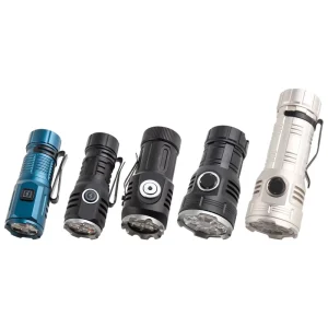 High Quality Mini LED Strong Light Torches Universal Convenient Small Multifunctional Rechargeable Flashlight