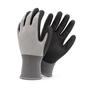 High Quality Smooth Nitrile Dipped Liquid Repellent Wear Resistant Industrial Laboratory Maintenance Working Safety Hand Gloves