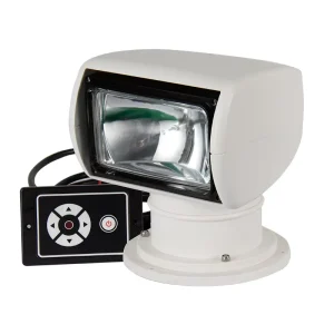 IP65 Waterproof 360 Rotatable Warm White Remote Control Spotlight 12V24V Halogen Xenon Lamp Speed Boat Yacht Searchlight
