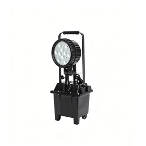 Industrial Explosion Proof Portable Floodlight IP66 24V 35W Rechargeable Li ion Battery Work Lamp Alloy Construction Handle