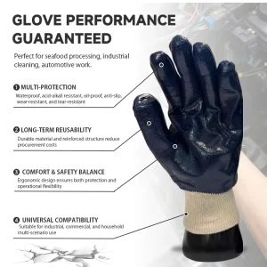 Industrial Manufacturer Anti-Static NS1105 Knit Wrist Gloves with Abrasion Resistance for Electronics QC