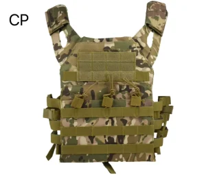 JPC Lightweight Tactical Vest Multi-function Outdoor Camouflage Strike Vest Wild Vest Explosion Model for Sports Entertainment