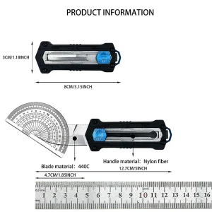 Ker Shaw Kapsule 1190 Pocket Mini EDC Knife Camping Survival Outdoor Multi Purpose Tool Vegetable Fruit Knife OEM 8Cr13MoV Blade