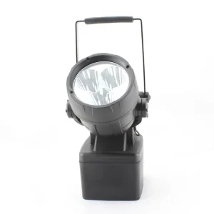 LED Explosion proof Searchlight IP66 Rated Alloy Body Maintenance free Rechargeable Portable 1-Year Warranty Light for Tunnels