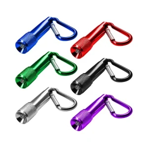 LED Flashlight, Aluminium Alloy, Pocket Size, Waterproof, Key Chain, Portable Mini Flashlight