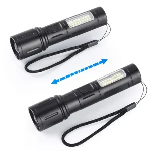 LED Flashlight Flash Light With 6 Modes Waterproof Handheld Flashlight