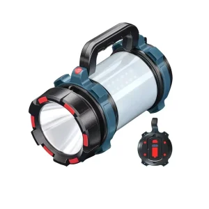 LED IP65 Plastic Rechargeable Portable Light USB Charging Searchlight Output Strong Flashlight Outdoor Emergency Multi-function
