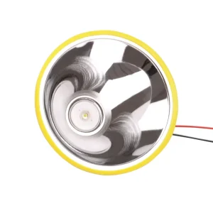 LED Light Cup Aluminum Alloy Reflector Cup Large Flashlight Lamp Bowl Spotlight Headlight Long Range Focus Type 3.7V 4.2V
