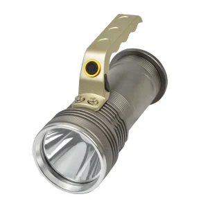 LED Searchlight Flashlight Handheld Spotlight Waterproof 3 Mode Camping Lantern With 18650 Battery and Charge