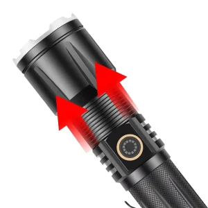 LED Torch Flash Light Adjustable Zoom LED Outdoor Flashlights Torches