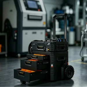 Laser 300w 500w Handheld Stackable Pulsed Laser Cleaning Machine Separate Parts for Convenient Use for Metal Rust Oil