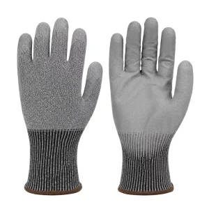 Level 4 Cut-Resistant Gloves with Breathable Knitted Shell for Courier Sorting and Warehouse Handling