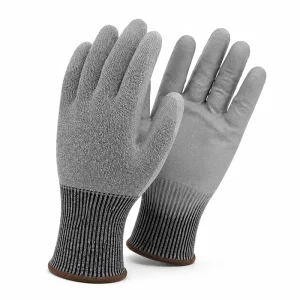 Level 4 Cut-Resistant Stainless Steel Metal Mesh Gloves for Commercial Kitchen and Food Processing