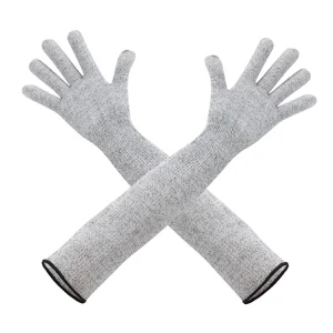 Level 5 Cut-Resistant HPPE Sleeves with Breathable Arm Protection