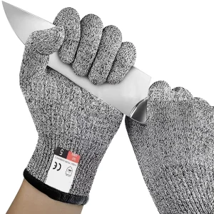 Level 5 Cut Resistant Labor Protection Gloves, Anti-Scratch, Breathable, Wear-Resistant