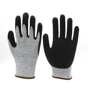 Level 5 Cut-Resistant Nitrile Work Gloves