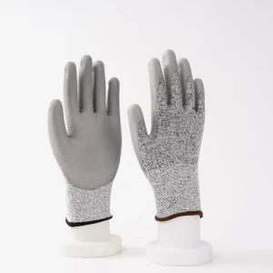 Level 5 Cut-Resistant PU-Coated Safety Gloves