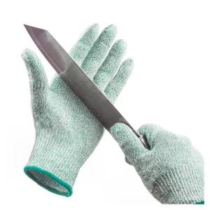 Level 5 Food-Grade Cut-Resistant Gloves, Ambidextrous, Machine Washable