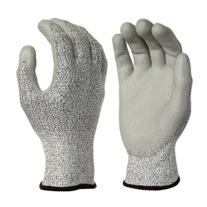 Level 5 PU Coated Cut Resistant Work Gloves